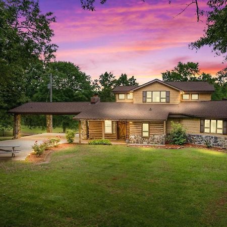 Refuge Ranch Retreat Log Cabin Lake 53+ Acres Locust Grove Dış mekan fotoğraf