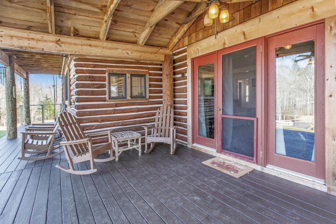 Refuge Ranch Retreat Log Cabin Lake 53+ Acres Locust Grove Dış mekan fotoğraf
