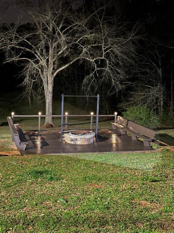 Refuge Ranch Retreat Log Cabin Lake 53+ Acres Locust Grove Dış mekan fotoğraf